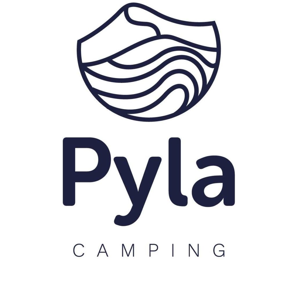 Logo du Pyla camping, partenaire de la Waggas School.