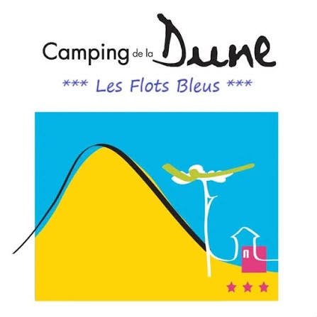 Logo du camping de la dune, partenaire de la Waggas School.